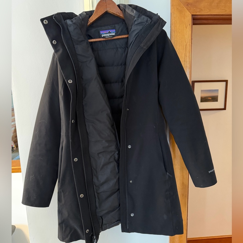 Patagonia Tres Three-in-one parka sz small black